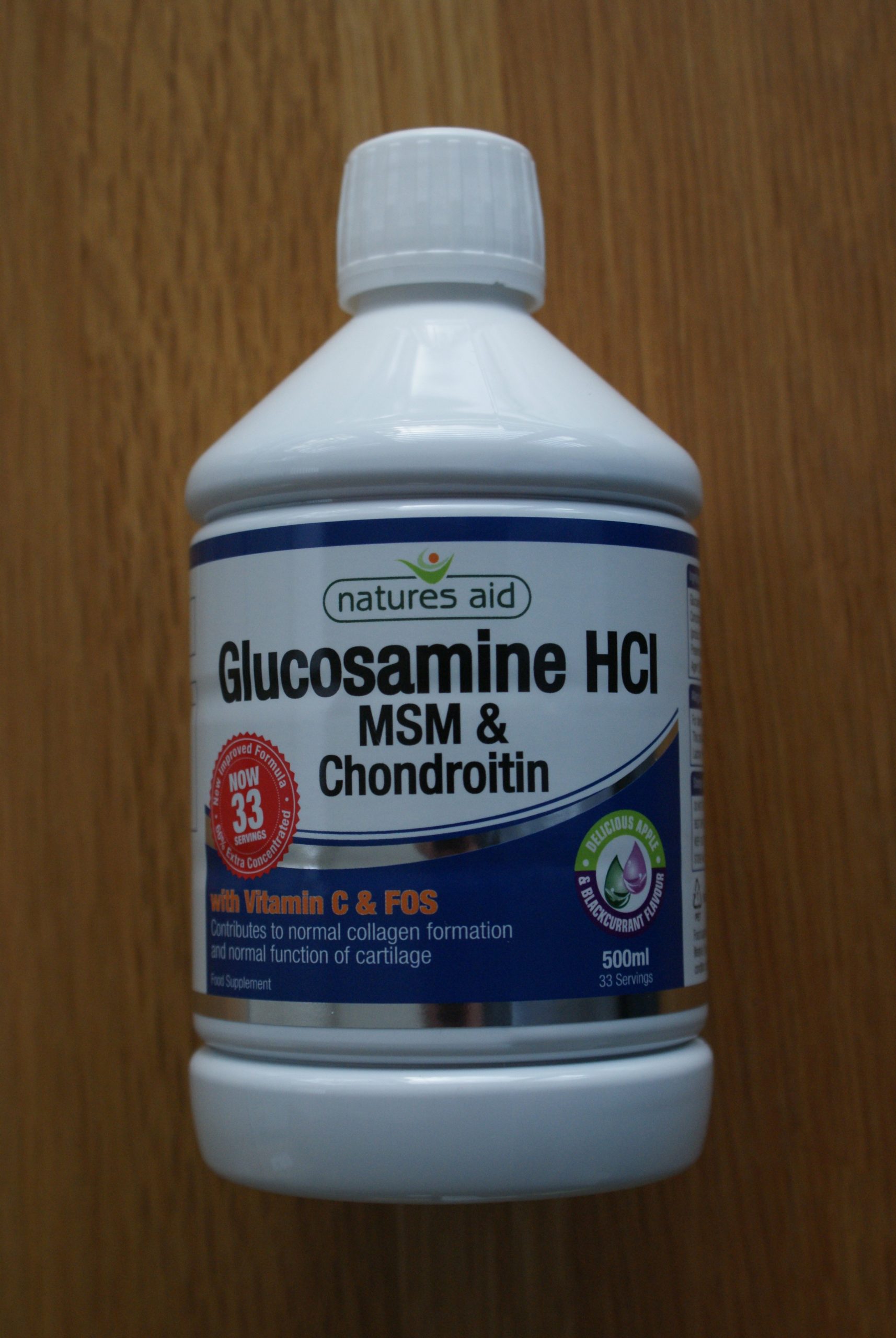 Natures Aid Glucosamine HCl, MSM & Chondroitin 500ml – Fine Fettle Foods