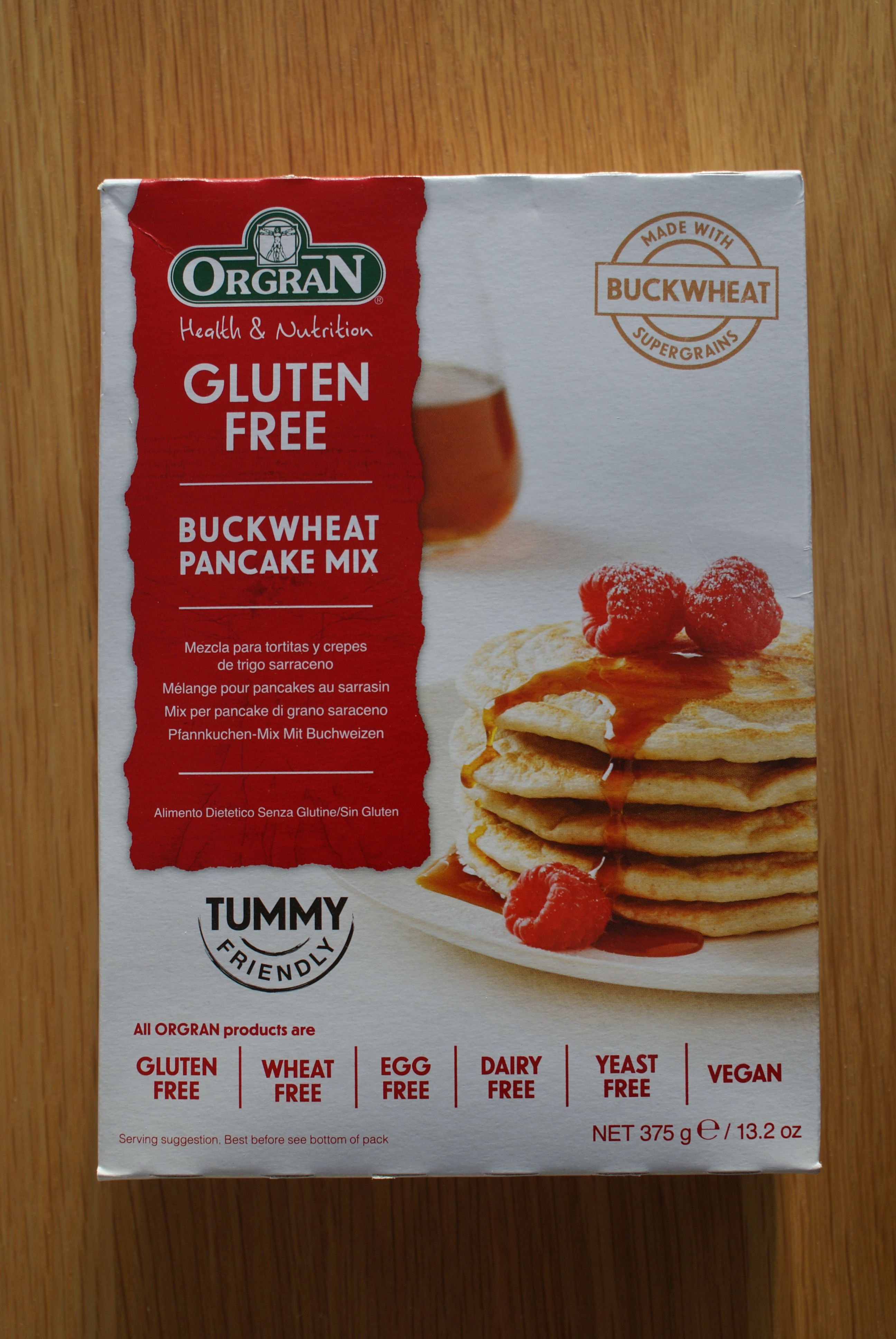 Orgran Buckwheat Pancake Mix 375g Fine Fettle Foods