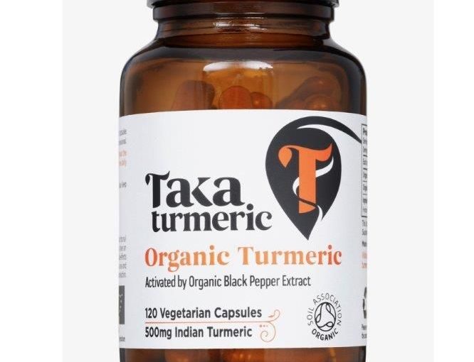 Taka Turmeric with Black Pepper Extract 505mg 120 Caps