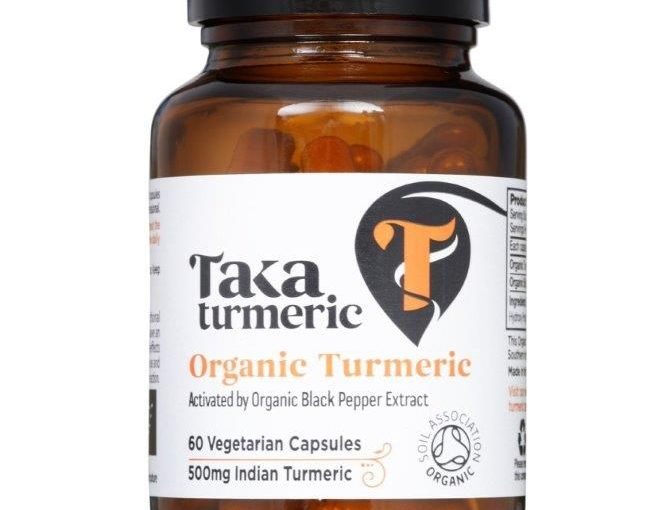 Taka Turmeric with Black Pepper Extract 505mg 60 Caps