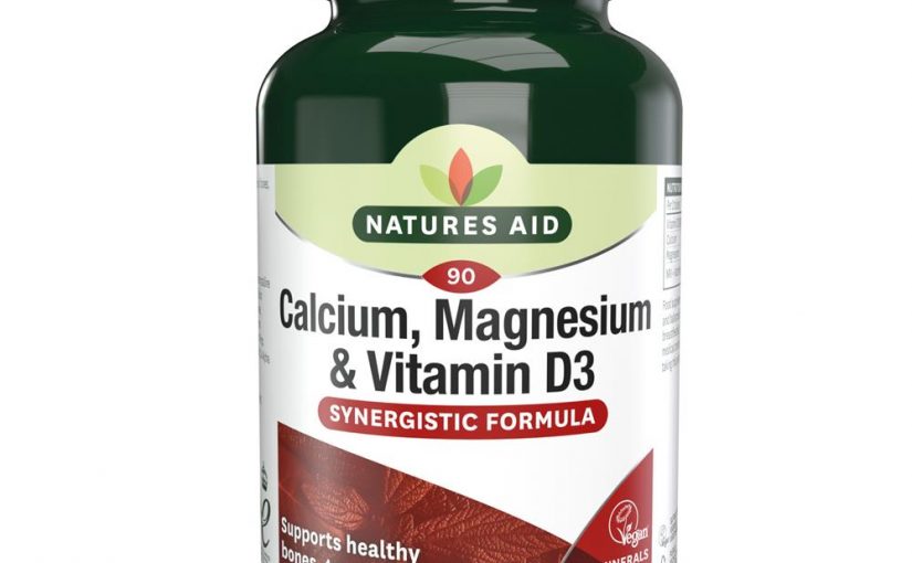 Natures Aid Calcium, Magnesium & Vitamin D3  (90 tablets)