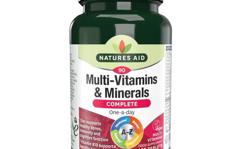 Natures Aid Complete Multi-Vitamins & Minerals 90 tablets