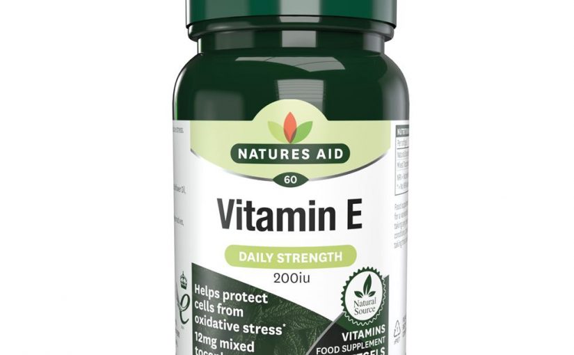 Natures Aid Vitamin E 200iu (60 Softgels)