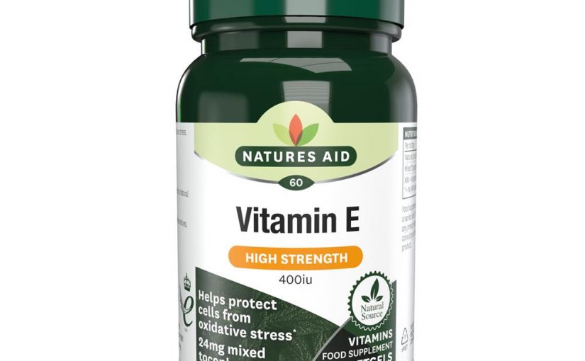 Natures Aid Vitamin E 400iu (60 Softgels)