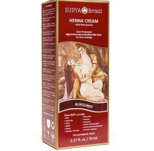 Surya Brasil Burgundy Henna Cream 2.37 fl.oz/70ml