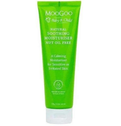 MooGoo Natural Soothing Moisturiser Nut Oil Free 120g