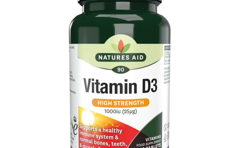 Natures Aid Vitamin D3 1000iu (25ug) 90 tablets