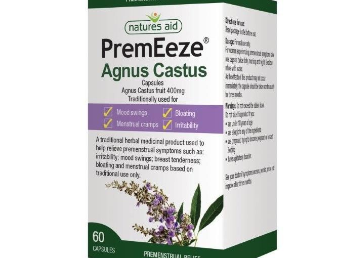 Natures Aid Agnus Castus 60 capsules