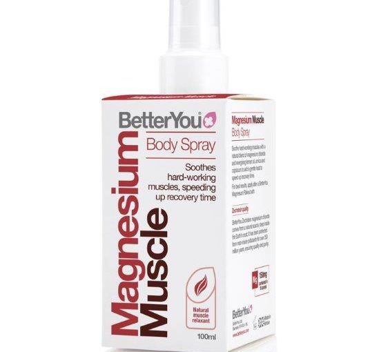 BetterYou Magnesium Muscle Body Spray 100ml