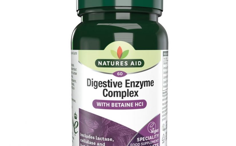 Natures Aid Digestive Enzyme Complex 60 Tablets