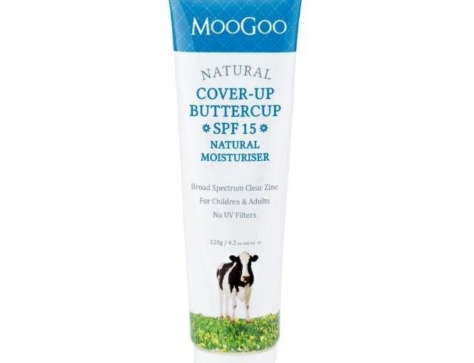 MooGoo Cover-up Buttercup SPF15 Natural Moisturiser 120g