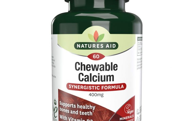 Natures Aid Calcium 400mg 60 tablets