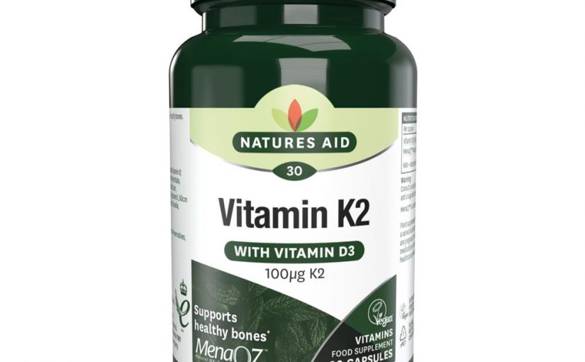 Natures Aid Vitamin K2 100ug 30 Capsules