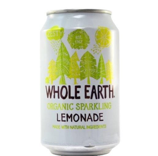 Whole Earth Organic Sparkling Lemonade 330ml