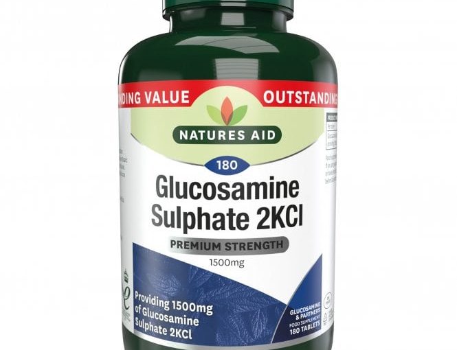 Natures Aid Glucosamine Sulphate 1500mg 180 tablets