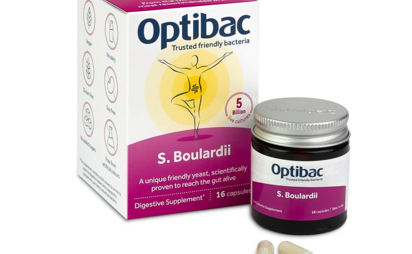OptiBac Probiotics Saccharomyces boulardii 16 Capsules