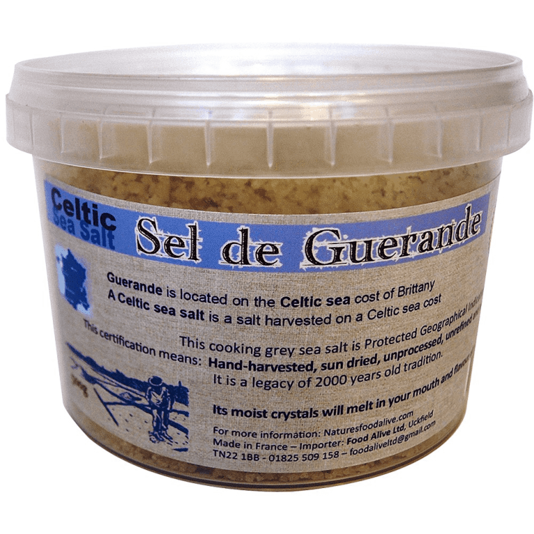 Food Alive Sel de Guerande Coarse Celtic Sea Salt 500g Fine Fettle Foods Food Alive Sel de Guerande Coarse Celtic Sea Salt 500g Fine Fettle Foods