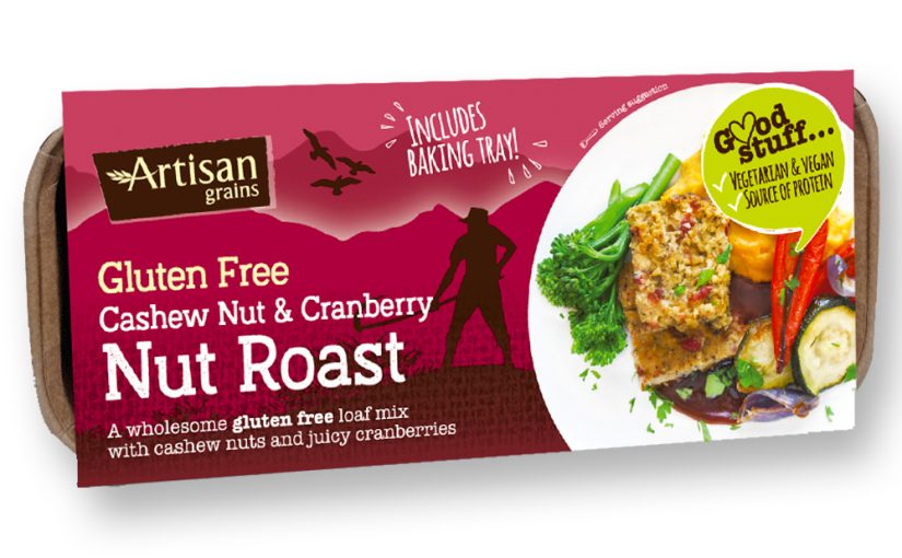 Artisan Grains Gluten Free Cashew & Cranberry Nut Roast 200g