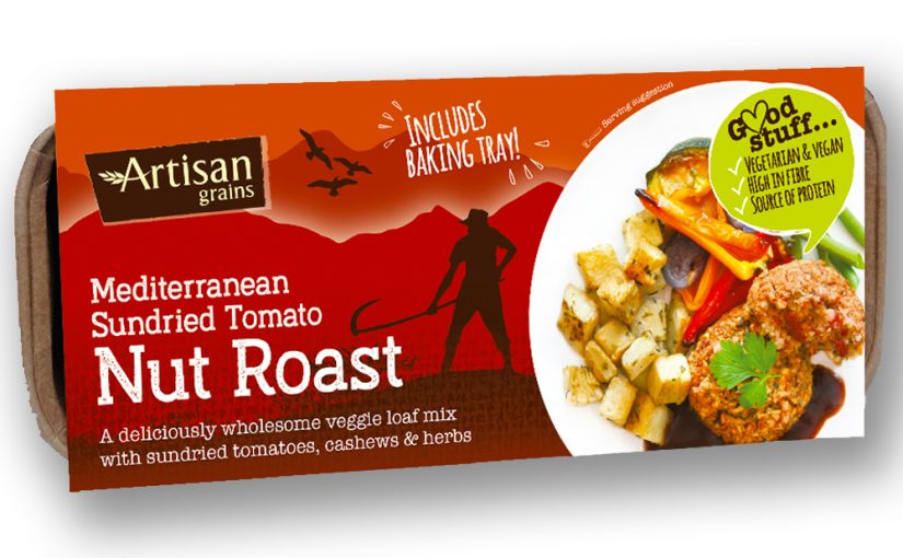 Artisan Grains Mediterranean Sundried Tomato Nut Roast – 200g
