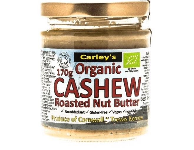Carley’s Organic Cashew Roasted Nut Butter 170g