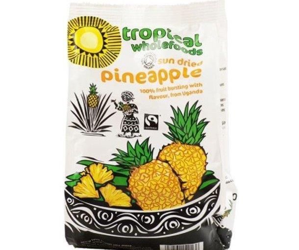 Tropical Wholefoods Sun Dried Pineapple 100g