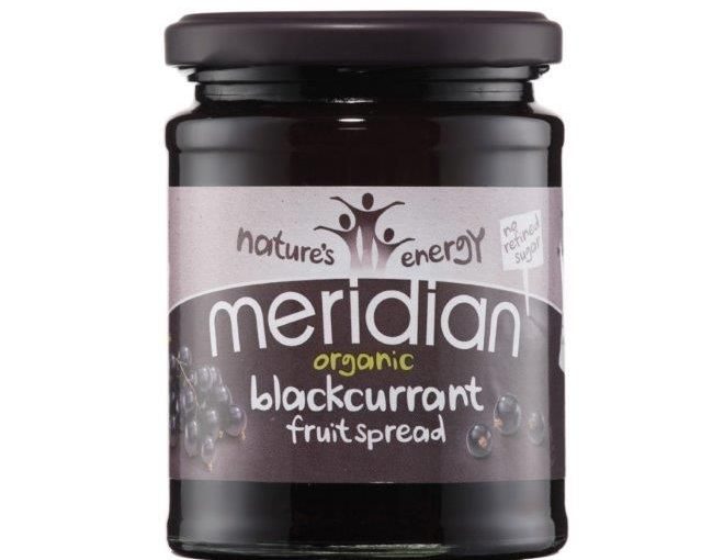 Meridian Organic Blackcurrant Fruit Spread 284g