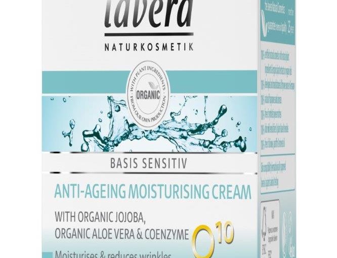 Lavera Basis Sensitiv Anti-Ageing Moisturising Cream Q10  50ml