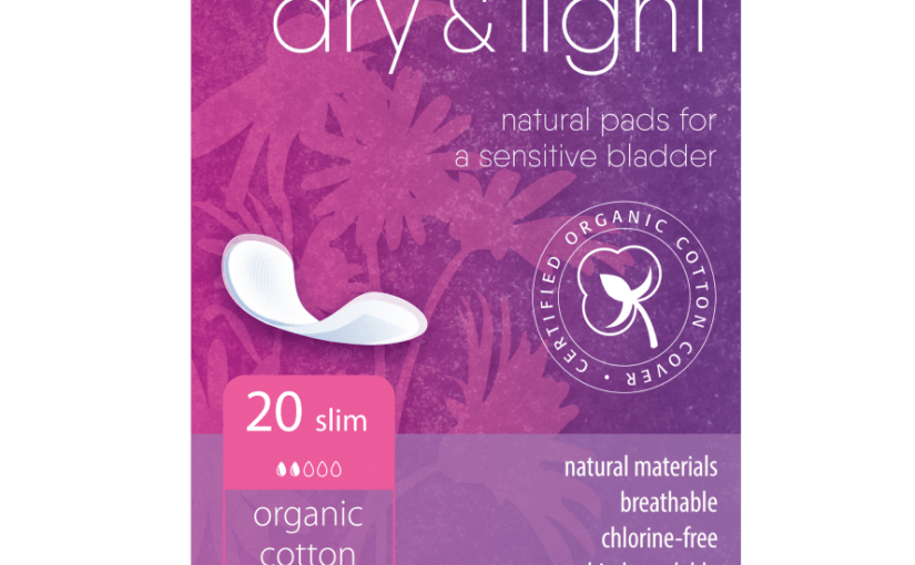 Natracare Organic Dry & Light  Incontinence Pads Slim x 20