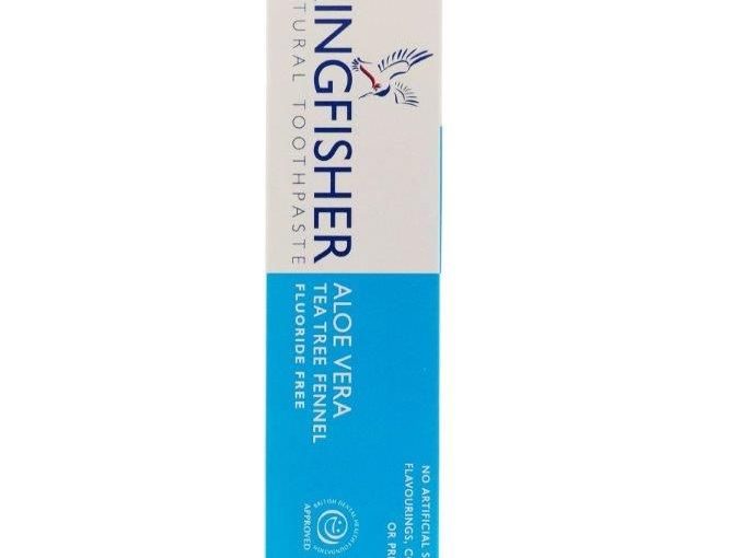Kingfisher Aloe Vera, Tea Tree & Fennel Toothpaste Fluoride Free 100ml