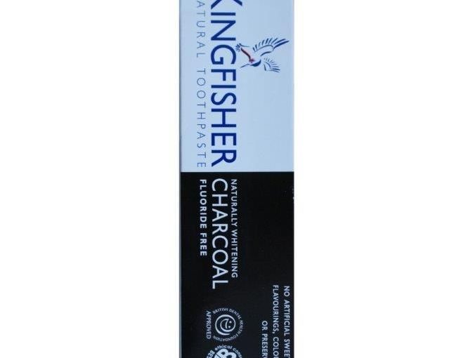 Kingfisher Charcoal Fluoride Free Toothpaste 100ml