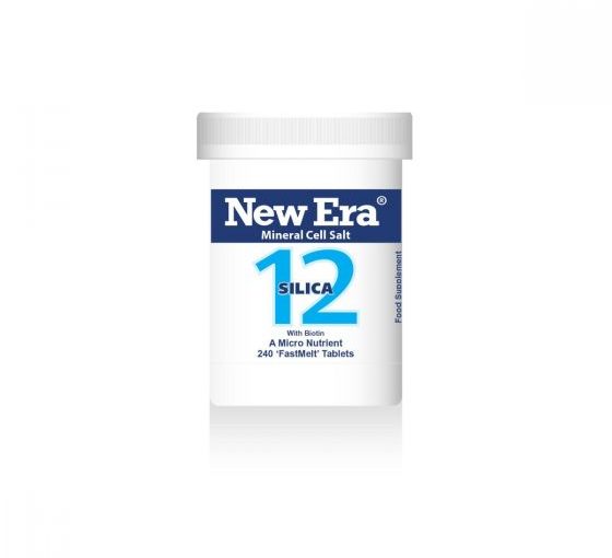 New Era Mineral Tissue Salt No. 12 Silica 240 ‘FastMelt’ Tablets