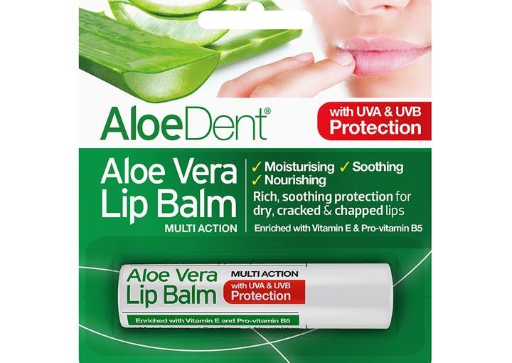 Aloe Dent Aloe Vera Lip Balm (+Tea Tree & Lysine)