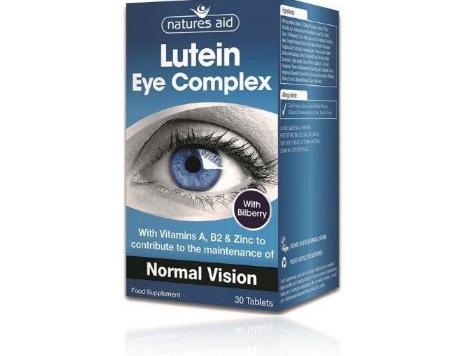 Natures Aid Lutein Eye Complex 90 tablets