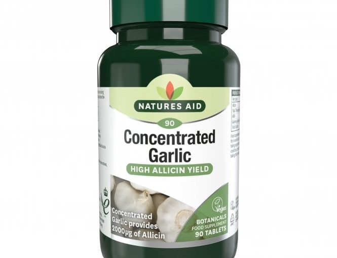 Natures Aid Concentrated Garlic (2000ug of Allicin) 90 tabs