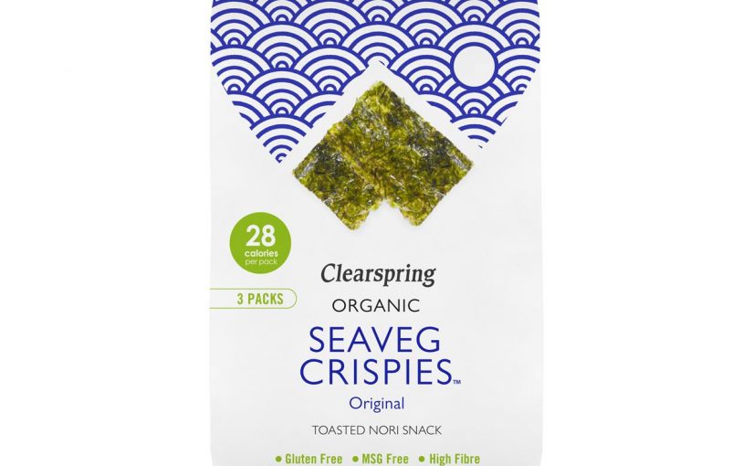 Clearspring Organic Seaveg Crispies (3 x 5g pack)