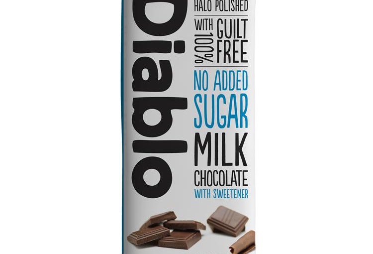Diablo No Added Sugar Milk Chocolate with sweetener 85g