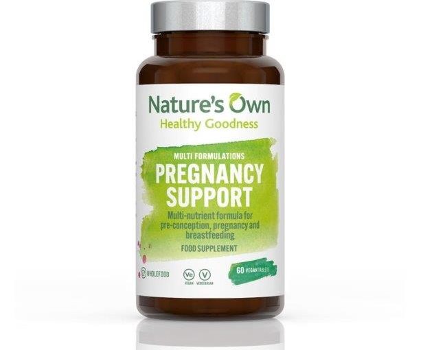 Nature’s Own  Wholefood Pregnancy Support 60 Tablets