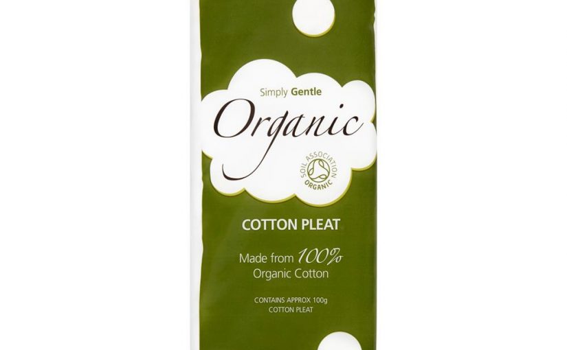 Simply Gentle Organic Cotton Pleat 100g