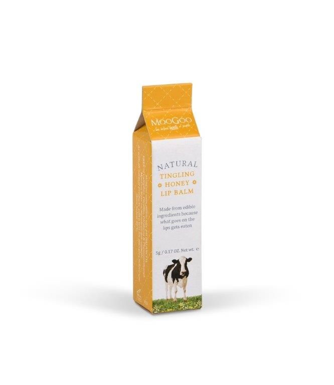 MooGoo Tingling Honey Lip Balm Fine Fettle Foods