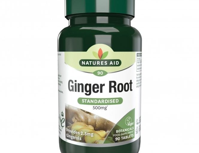 Natures Aid Ginger Root 90 tablets