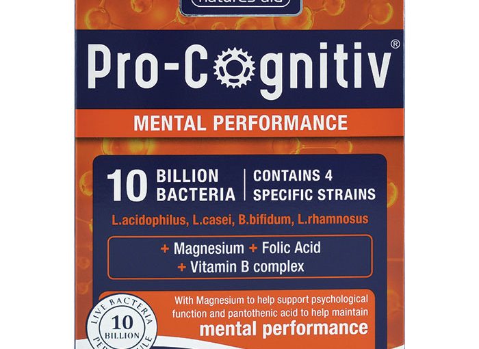 Natures Aid Pro-Cognitive Probiotic (10 Billion Bacteria) 60 Capsules