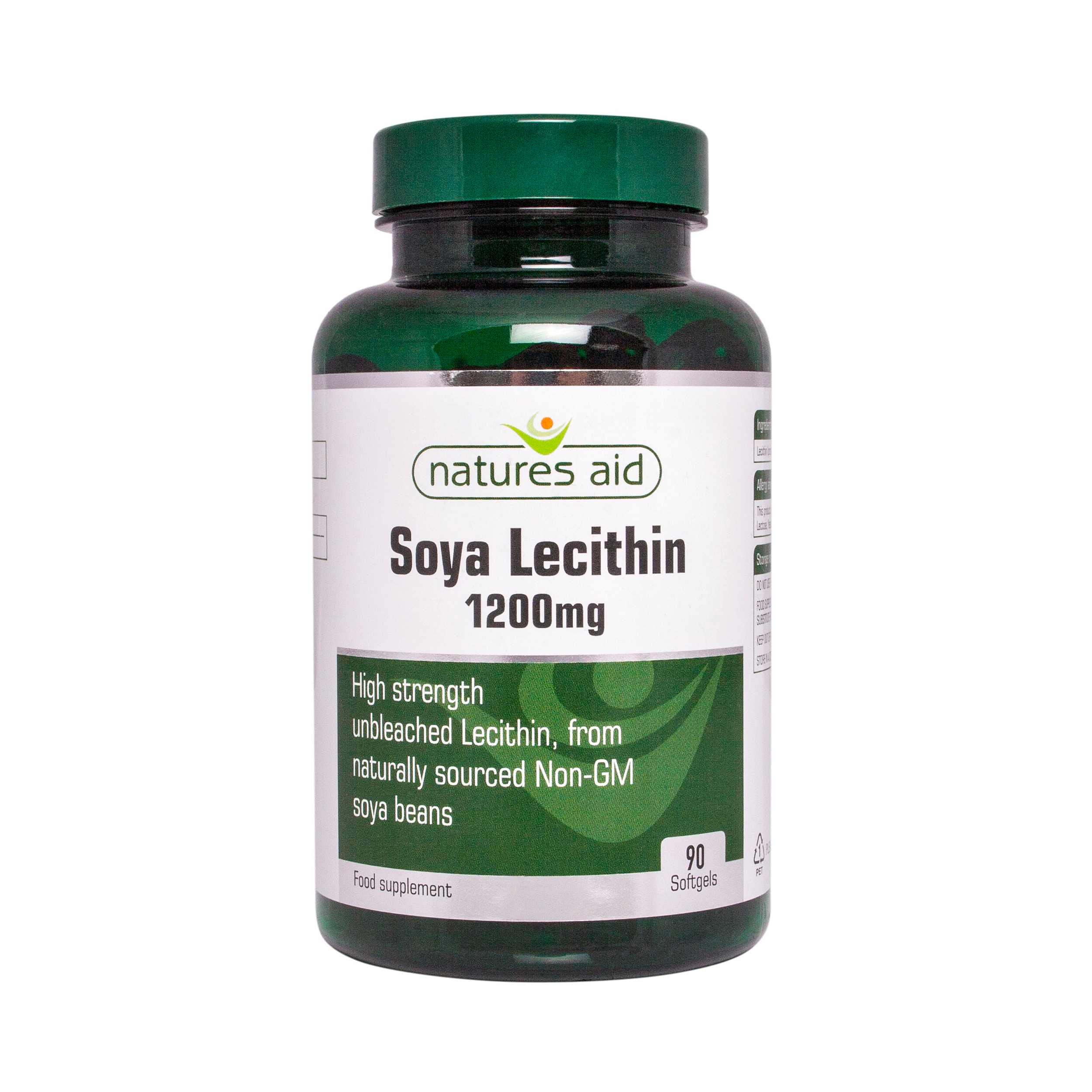 Natures Aid Soya Lecithin 1200mg Fine Fettle Foods