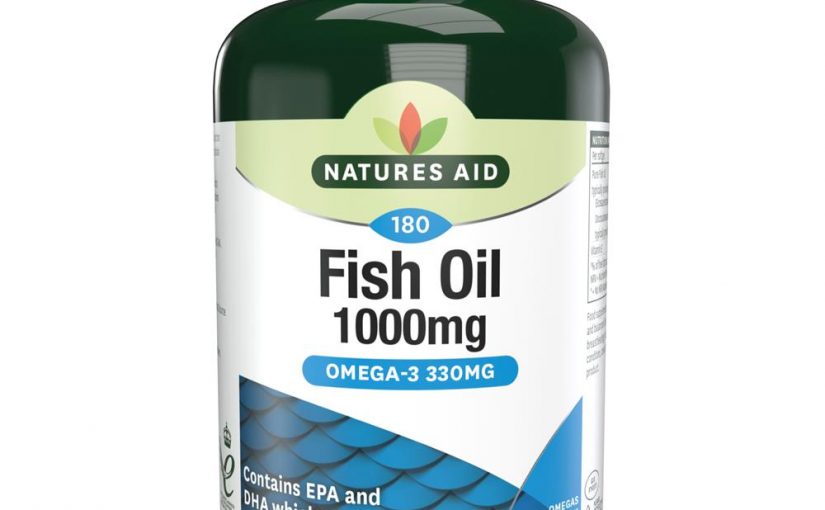 Natures Aid Omega 3 Fish Oil 1000mg 180 soft gels