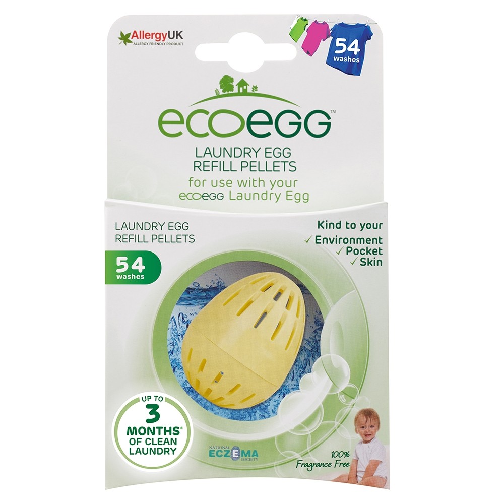 Ecoegg Laundry Egg Refill Pellets 100 Fragrance Free Fine Fettle Foods