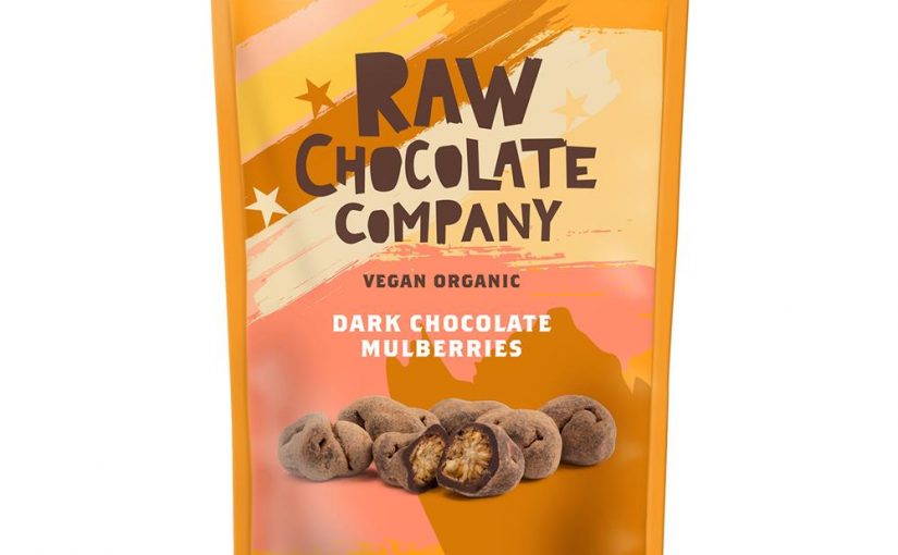 The Raw Chocolate Company Chocolate Mulberries 125g