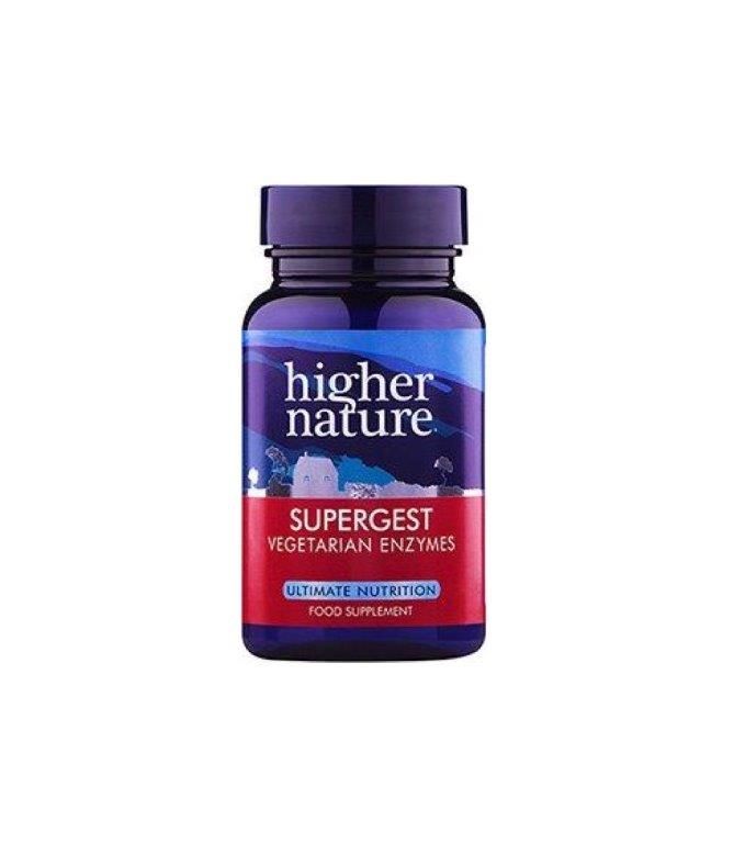 Higher Nature Vegetarian Enzymes 90 Caps Fettle Foods