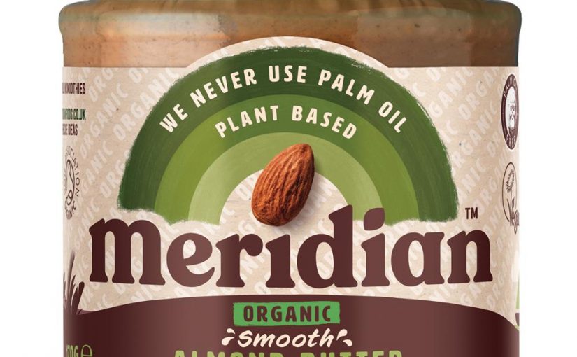 Meridian Organic Smooth Almond Butter 170g