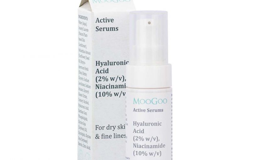 MooGoo Hyaluronic Acid (2% w/v), Niacinamide (10% w/v) Active Serum