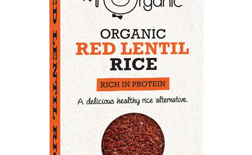 Mr Organic Red Lentil Rice 250g