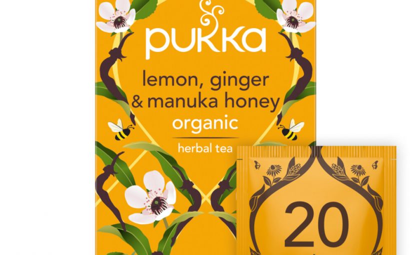 Pukka Lemon, Ginger & Manuka Honey Tea (20 Sachets)